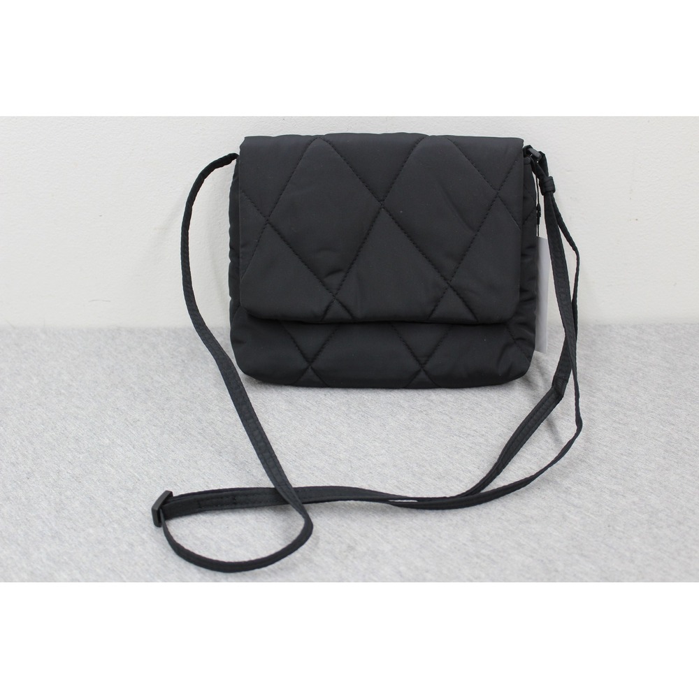 Vera Bradley Bag Womens Small Black Moonless Night Small Flap Hipster Quilted